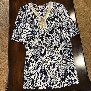 *Last call!* Lilly Pulitzer Wilda Beaded Caftan Dress Size S